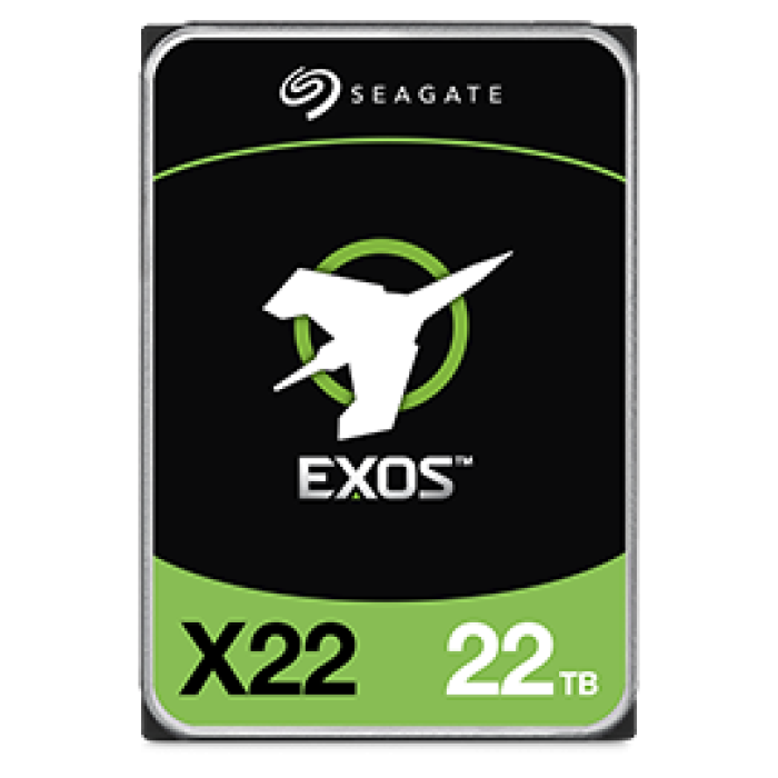 22TB SEAGATE EXOS 7200 512M ST22000NM001E