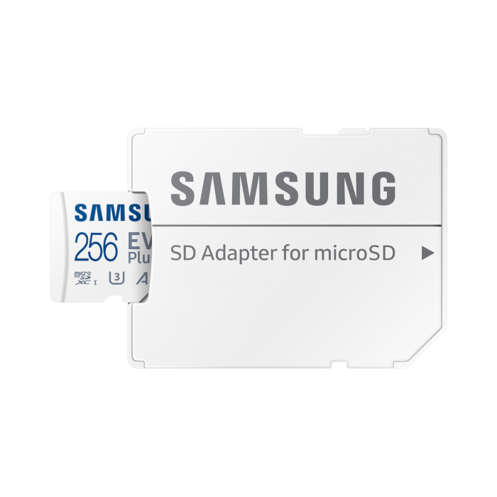 256GB SAMSUNG EVO PLUS MICROSDXC UHS-I U3 V30 A2 160MB/s MB-MC256SA/TR