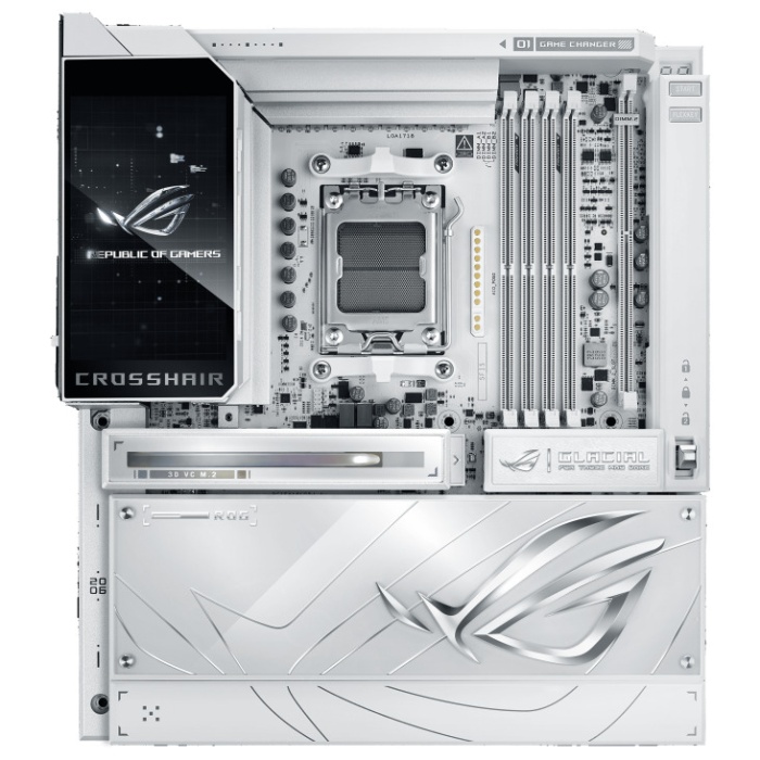 ASUS ROG CROSSHAIR X870E GLACIAL AM5 ANAKART