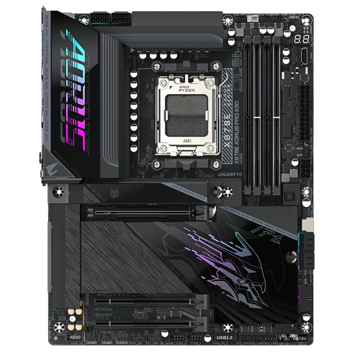 GIGABYTE X870E AORUS PRO X3D DDR5 M.2 HDMI DP ATX AM5
