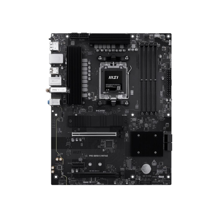 MSI PRO B850-S WIFI6E AMD B850 SOKET AM5 DDR5