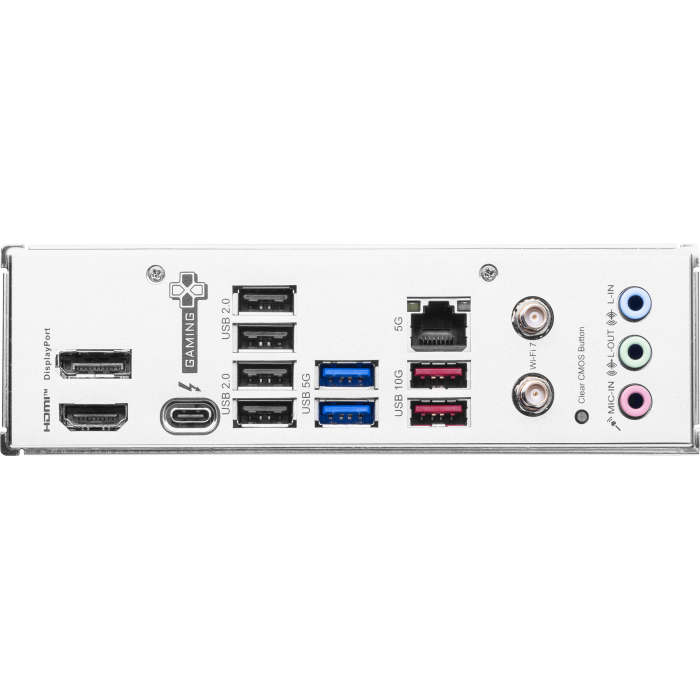 MSI MB B860 GAMING PLUS WIFI SOKET 1851 DDR5 8600MHZ(OC) 3xM.2 1x TB4 HDMI DISPLAY 5G LAN WIFI 7 ATX