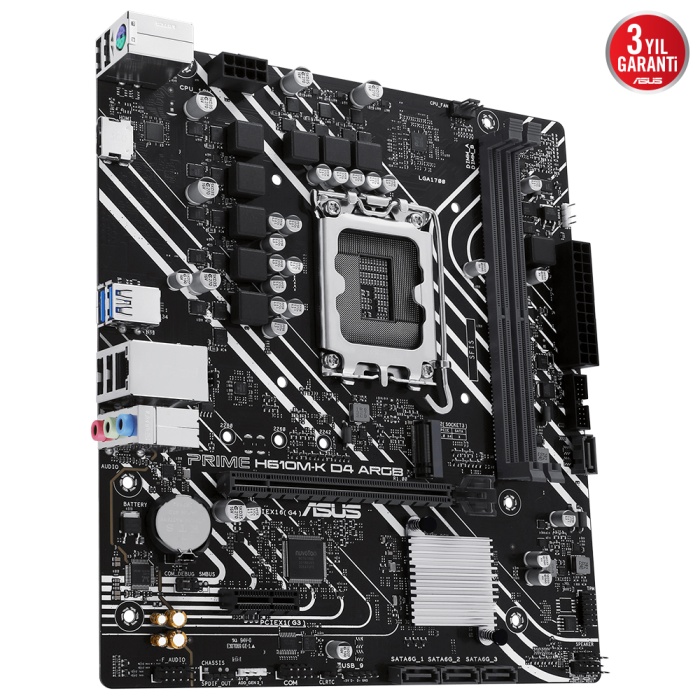 ASUS PRIME H610M-K D4 ARGB DDR4 3200MHZ MATX