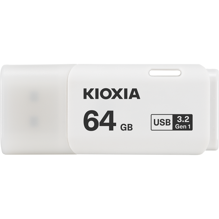 64GB USB3.2 GEN1 KIOXIA BEYAZ USB BELLEK LU301W064GG4