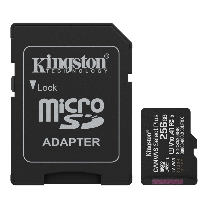 256GB MICROSD CANVAS SELECT PLUS A1 SDCS3/256GB