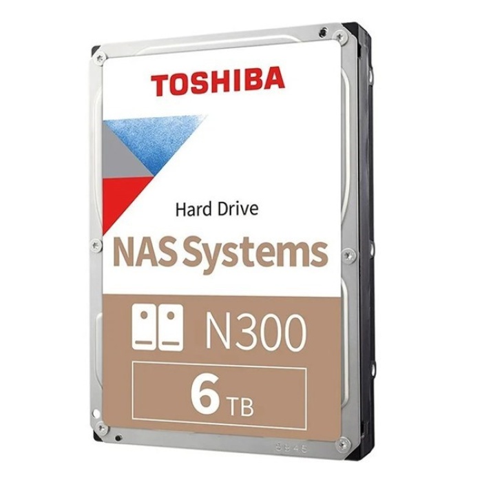 6TB TOSHIBA N300 7200RPM SATA3 512MB MN10ADA600S