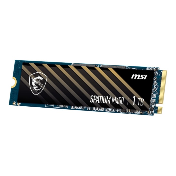 500GB MSI SPATIUM M450 PCIE 4.0 NVME M.2 V1 3000/2000MB/s