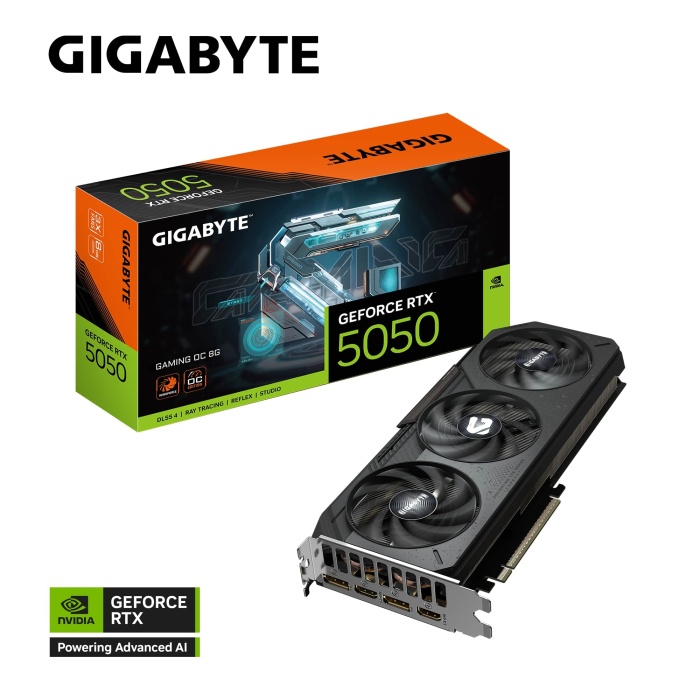 GIGABYTE GV-N5050GAMING OC-8GD GAMING OC 8GB GDDR6 128Bit