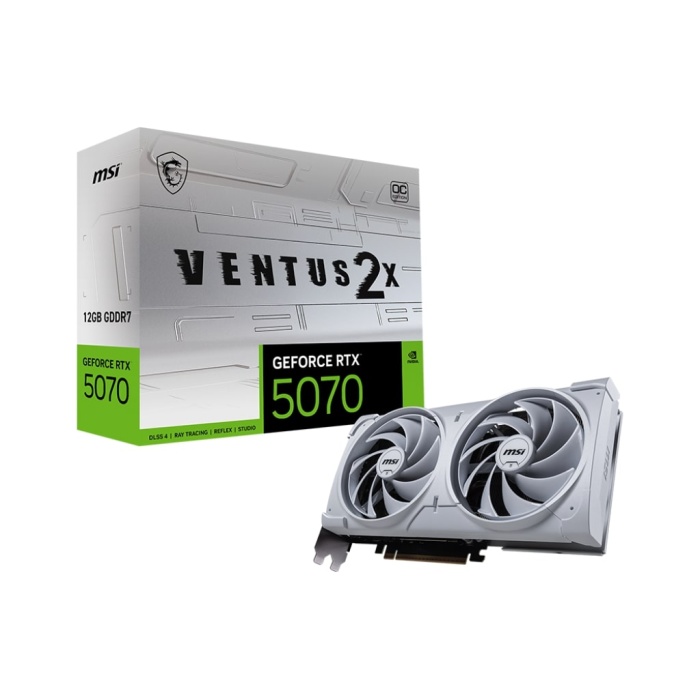 MSI GEFORCE 5070 12G VENTUS 2X OC WHITE 192BIT VGA