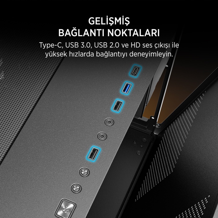 JAMES DONKEY STARK S800 4X ARGB BLACK KASA 650W