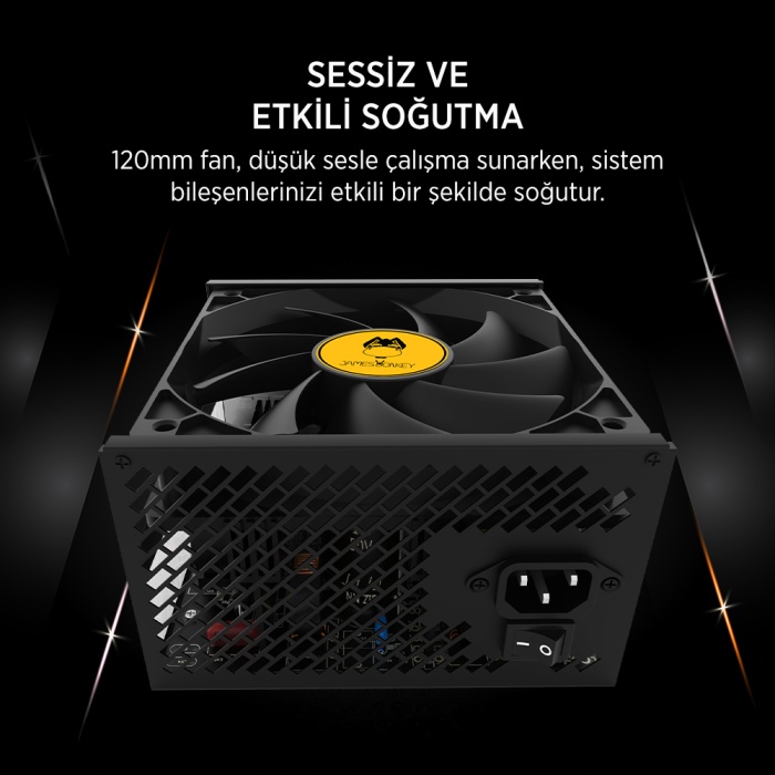JAMES DONKEY JDP1050 APFC 12CM 80+ BRONZE 1050W PS