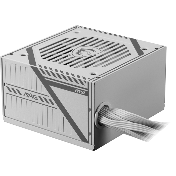 MSI MAG A650BNL WHITE 650W 80+ BRONZE POWER SUPPLY