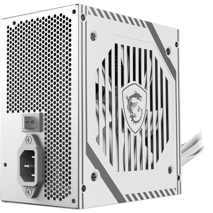 MSI MAG A650BNL WHITE 650W 80+ BRONZE POWER SUPPLY
