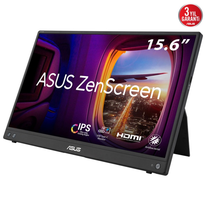 15.6 ASUS ZENSCREEN MB16AHV 5 MS 60 HZ MONITOR