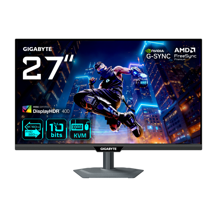 27 GIGABYTE M27UP 4K 160HZ FHD 320HZ 1MS MONITOR
