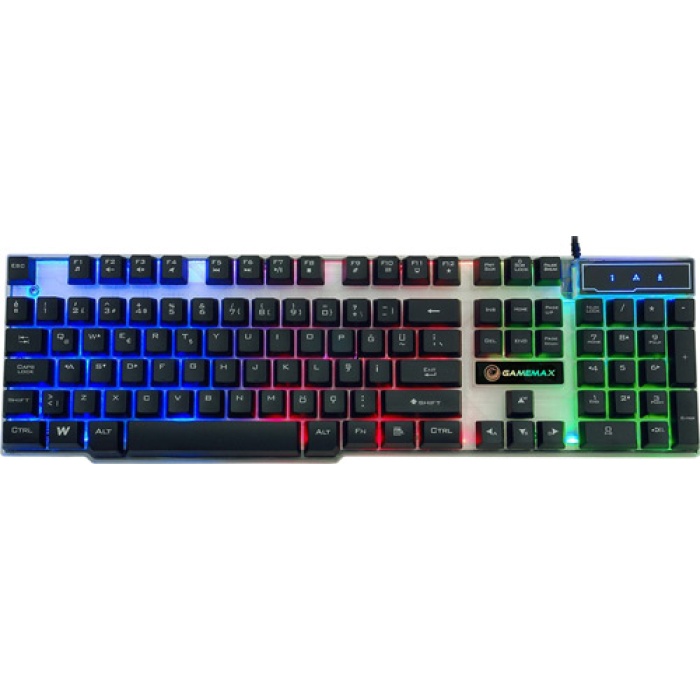 FRISBY FK-G508QU Q MM  IŞIKLI KLAVYE SİYAH