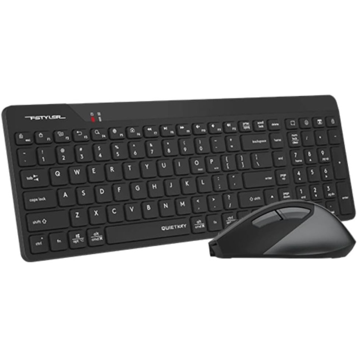 A4 TECH FG2400 Q SILENT 2.4 GHZ AİR2 SİYAH KLAVYE+MOUSE