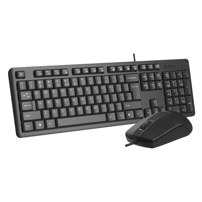 A4 TECH KR-3330S Q 2.4 GHZ SİYAH KLAVYE+MOUSE