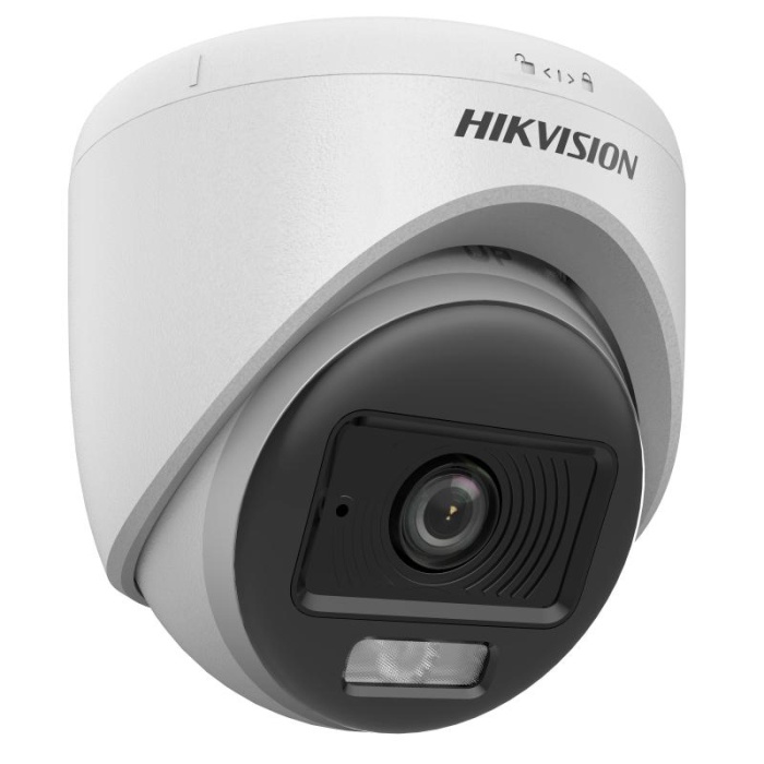 HIKVISION DS-2CE70DF0T-LPFS 2MP 2.8MM COLORVU SESLİ AHD DOME KAMERA