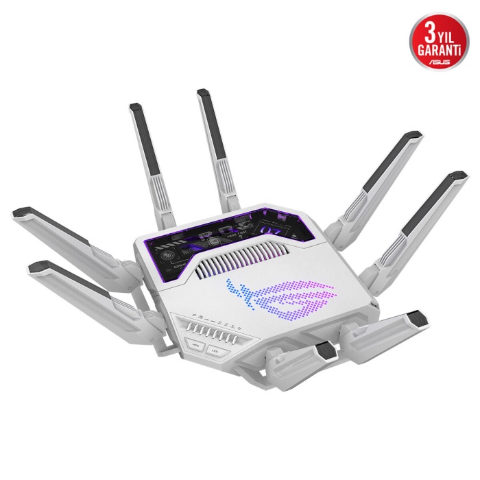 ASUS ROG RAPTURE GT-BE19000AI WiFi 7 ROUTER BEYAZ
