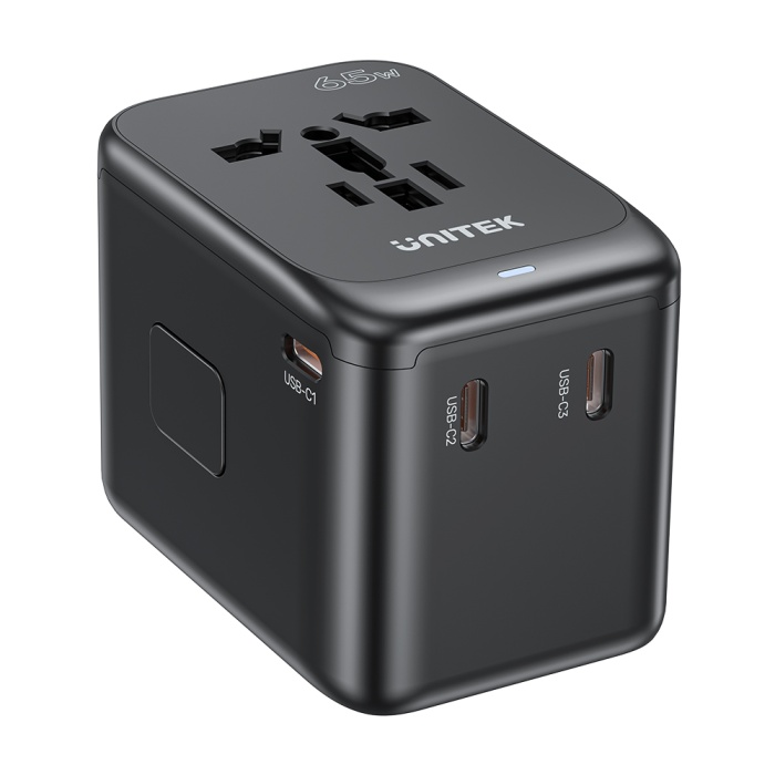 Unitek 65W Universal Travel Adaptör (P1122ABK01)