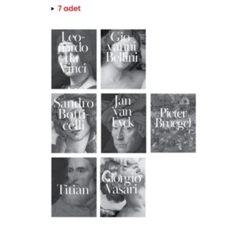 İkonik Tablolar Kartpostal Seti (7li)