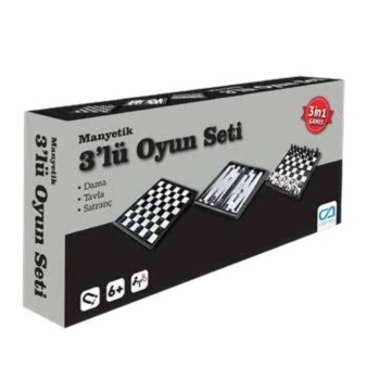 Manyetik 3Lü Oyun Seti