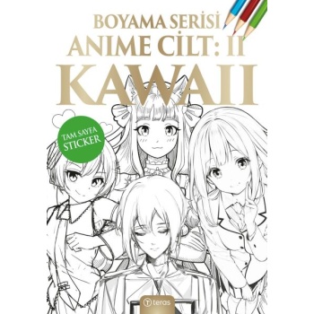 Anime Boyama Cilt II Kawaii