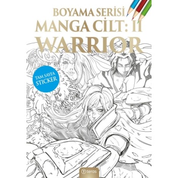 Manga Boyama Cilt II Warrior