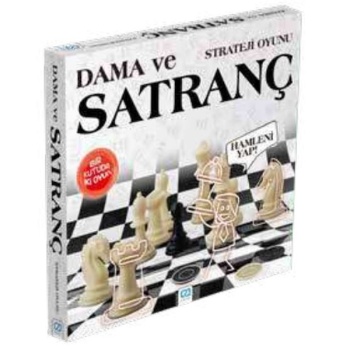 Dama Ve Satranç Kutulu Oyun