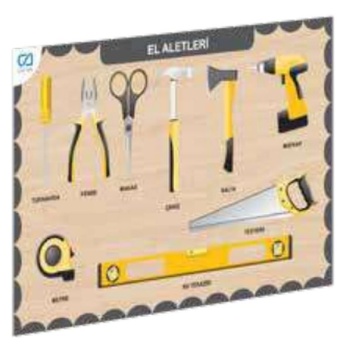 Ahşap El Aletleri Eğitici Set