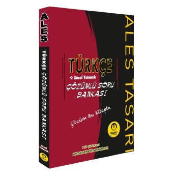 Tasarı ALES Türkçe Sözel Yetenek Soru Bankası Çözümlü