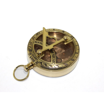 Pirinç Güneş Saati Ve Pusula Modeli 7830 - Lisinya