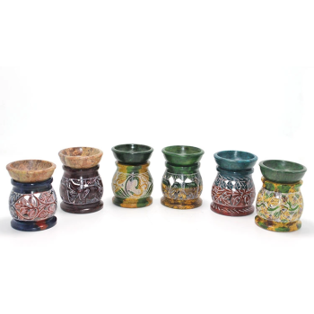 Obsidian Taşı Buhurdanlık Ksk2229 - Lisinya