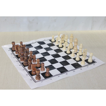 Ahşap Satranç Taşı 9 Cm Alk2603 - Lisinya