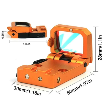 Vism Flipdot Reflex M2 Red Dot Sight - Katlanabilir 22mm Reflex Nişangâh ( Lisinya )