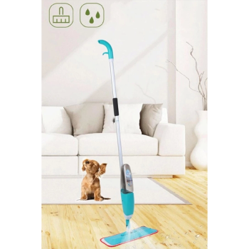 Mikrafiber Spray Mop Hazneli ve Pratik Temizlik Mopu ( Lisinya )