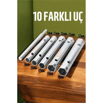Tork Lokma Seti Boru Kovan Tip Anahtar Seti Buji Anahtarı ( Lisinya )