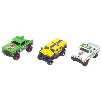 3lü Araba Off-Road Seti - Die Cast - DS045 (Lisinya)