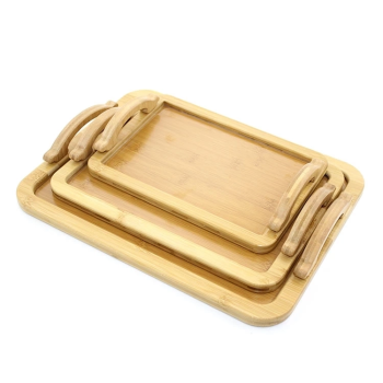 3lü Bambu Tepsi Alk2165 ( Lisinya )