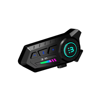 X3 Motor Kask Kulaklık Rgb Modlu Su Geçirmez 5.3 Bluetooth Intercom ( Lisinya )