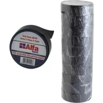 Elektrik Bantı Siyah 10lu