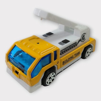 Küçük Metal İnşaat Araçları 7 cm - Kurtarma Kamyonu (Lisinya)