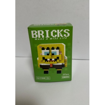 Mini Bricks Figür – Parçalı Yapı Oyuncağı – Dekoratif Koleksiyon Figürü C1046