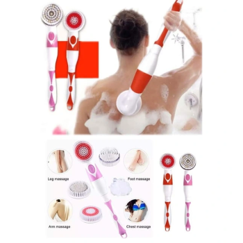 Pratik Bath Vücut Masaj ve Temizleme Duş Fırçası Seti ( Lisinya )