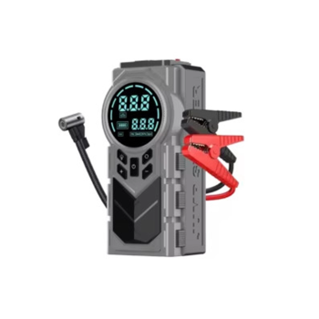 Şarjlı 8.000 Mah Taşınabilir Çanta Araç Akü Şarj Takviyeli Işıklı Hava Kompresörü Powerbankli ( Lisinya )