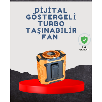 Yüksek Kapasiteli Turbo Taşınabilir Fan ( Lisinya )
