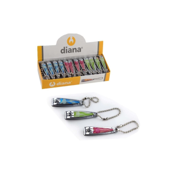 Diana 1002 Küçük Renkli 24 Lü Tırnak Makası - Lisinya