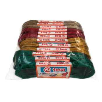 Temsan 12 Li Pvc Kaplama 10 Metre Çelik Çamaşır İpi - Lisinya