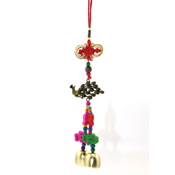 Tavuskuşu Renkli Rüzgar Çanı Alk2845 - Lisinya